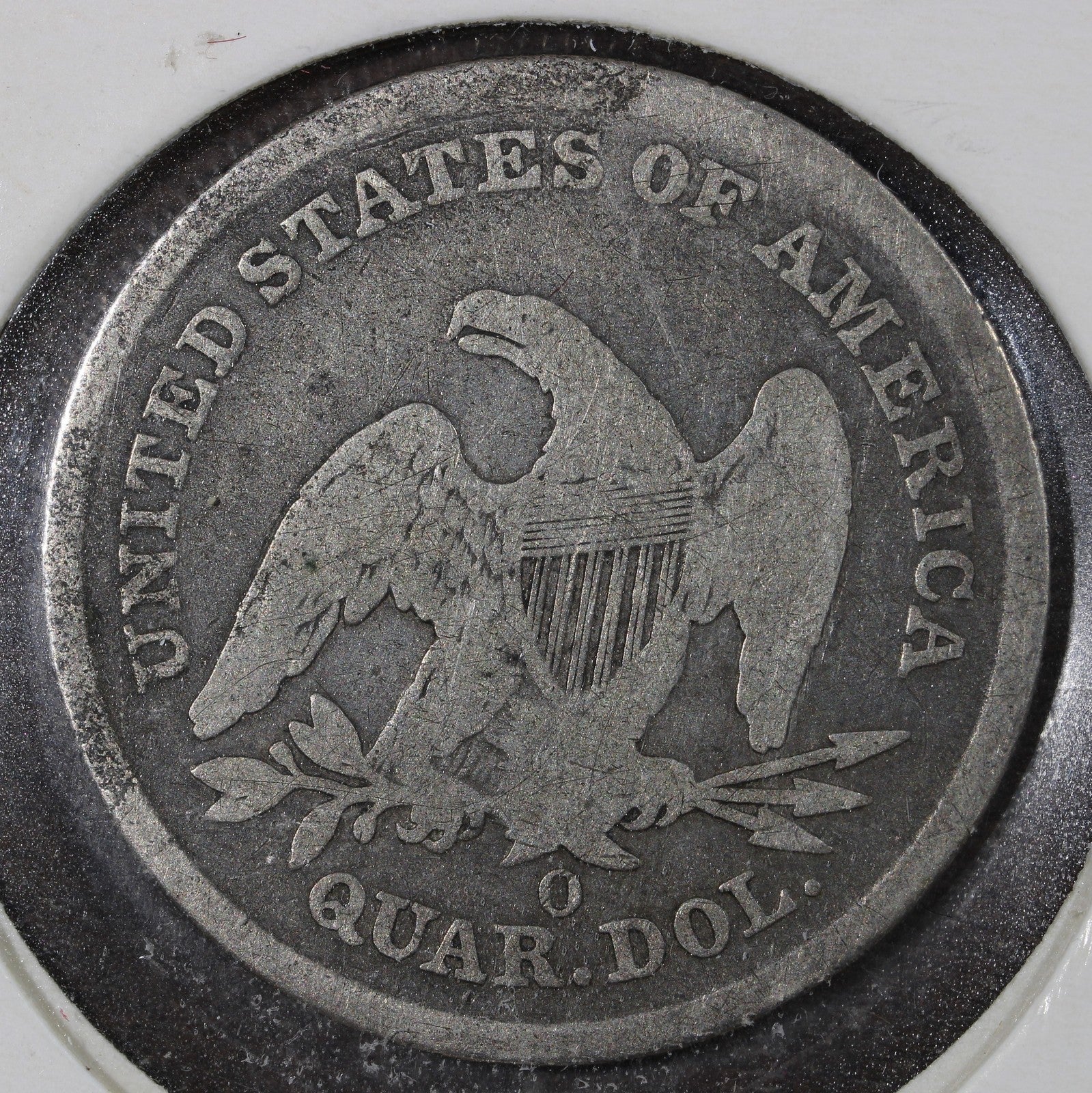 1840-O Seated Liberty Quarter 25C F - Early Lower Mintage Coin