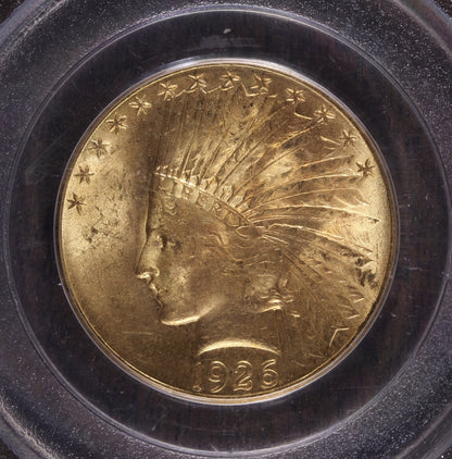 1926 (MS62 CAC) Indian Head Gold Eagle $10 PCGS OGH