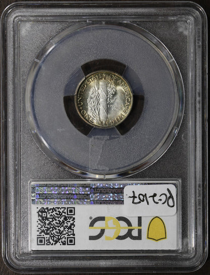 1936 (MS65FB CAC) Mercury Dime 10C PCGS - Great Color