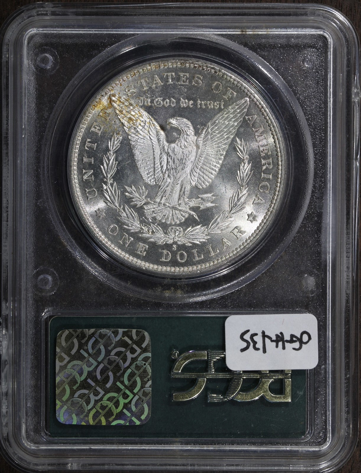 1880-S (MS63) Morgan Silver Dollar $1 PCGS OGH - Gen 2.1