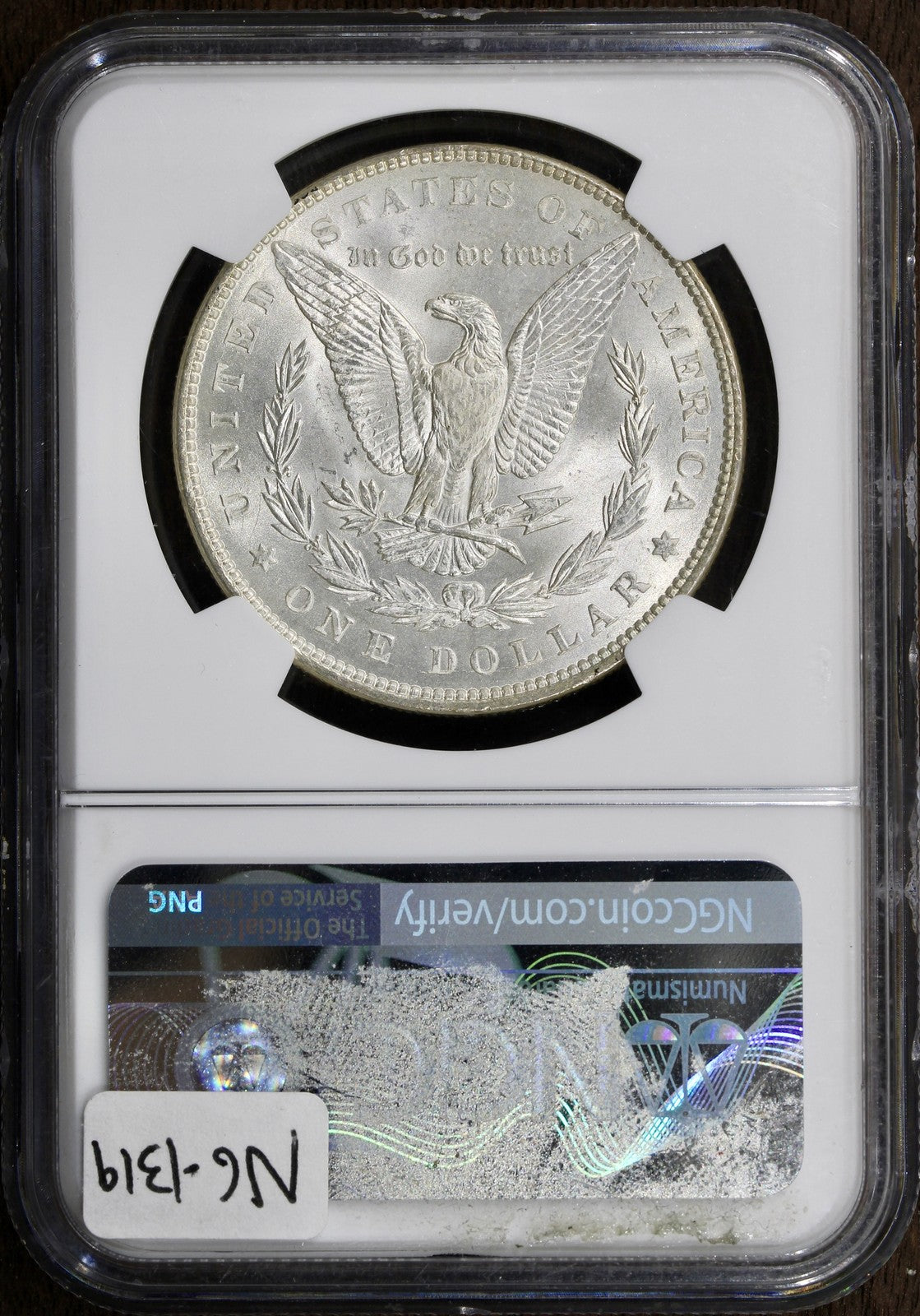 1897 (MS66) Morgan Silver Dollar $1 NGC - Premium GEM