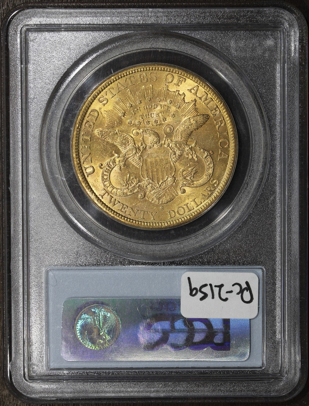 1877-S (MS61) Liberty Head Gold Double Eagle $20 PCGS