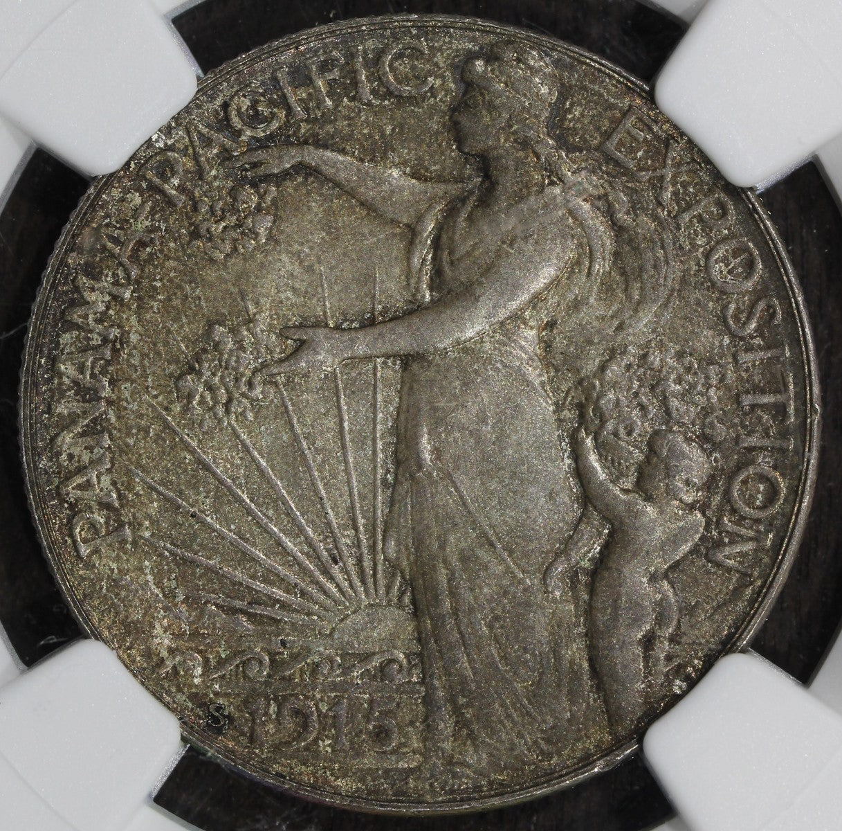 1915-S (MS64) Panama Pacific Commemorative Half Dollar 50C NGC - Pan Pac
