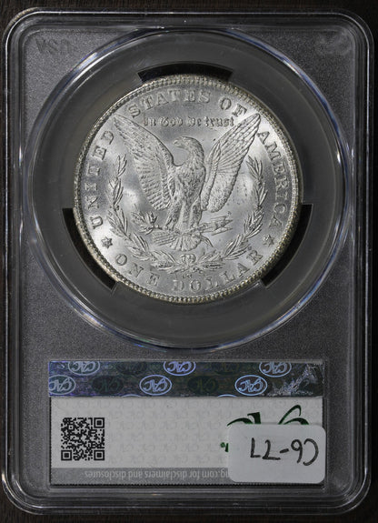 1880-CC (MS63 CAC) Morgan Silver Dollar $1 CACG