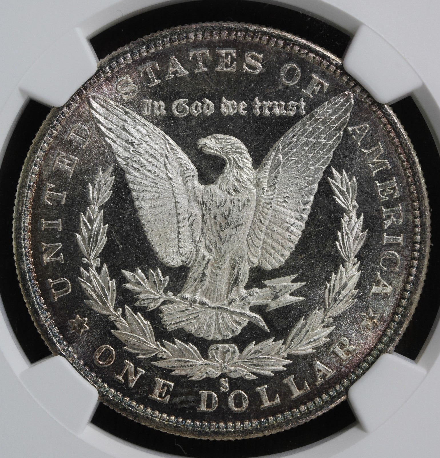 1880-S (MS67+) Morgan Silver Dollar $1 NGC - Stunning Reverse