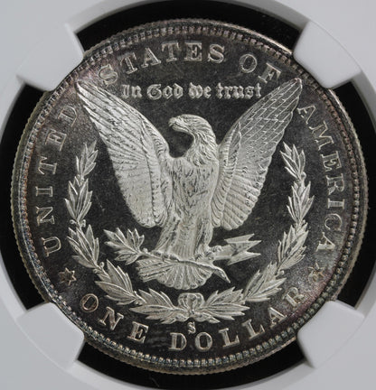 1880-S (MS67+) Morgan Silver Dollar $1 NGC - Stunning Reverse