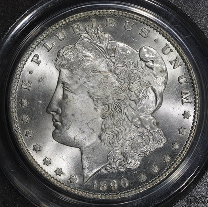 1890-CC (MS64) Morgan Silver Dollar $1 PCGS - Carson City
