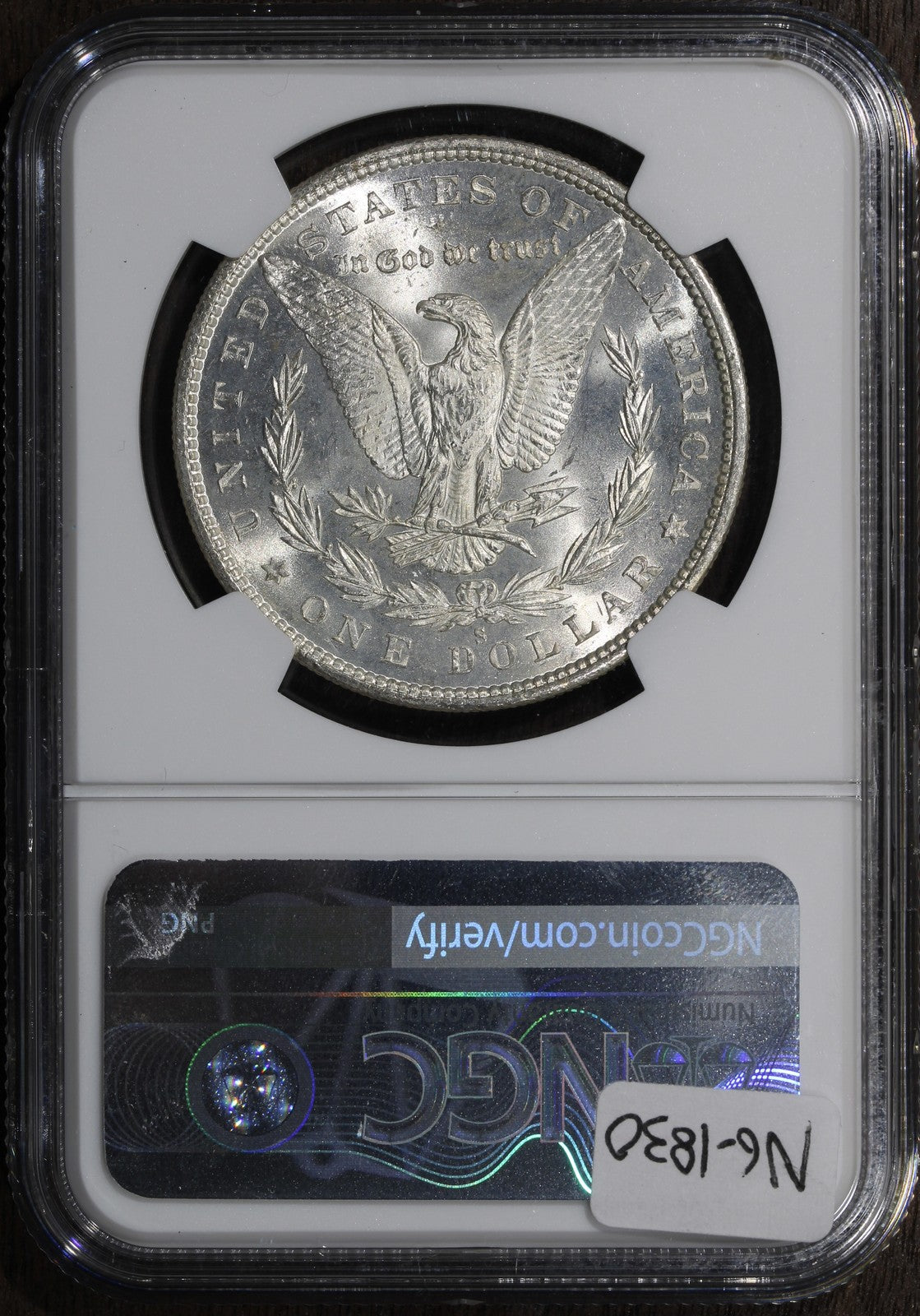 1880-S (MS67) Morgan Silver Dollar $1 NGC - Superb Gem!