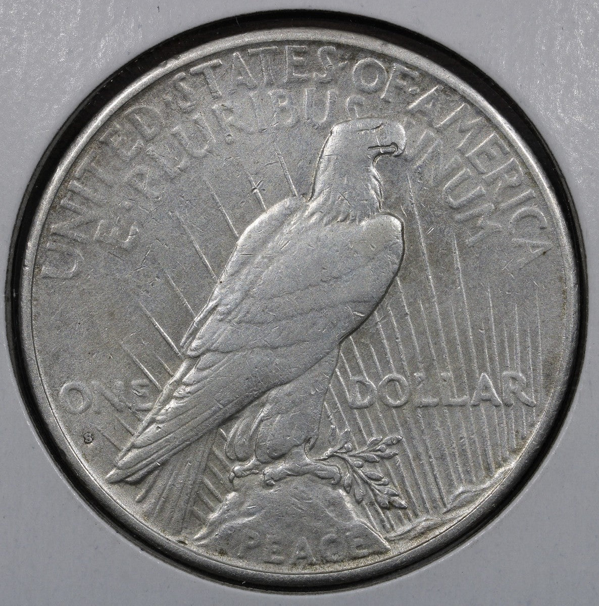 1935-S Peace Dollar $1 AU - Better Date