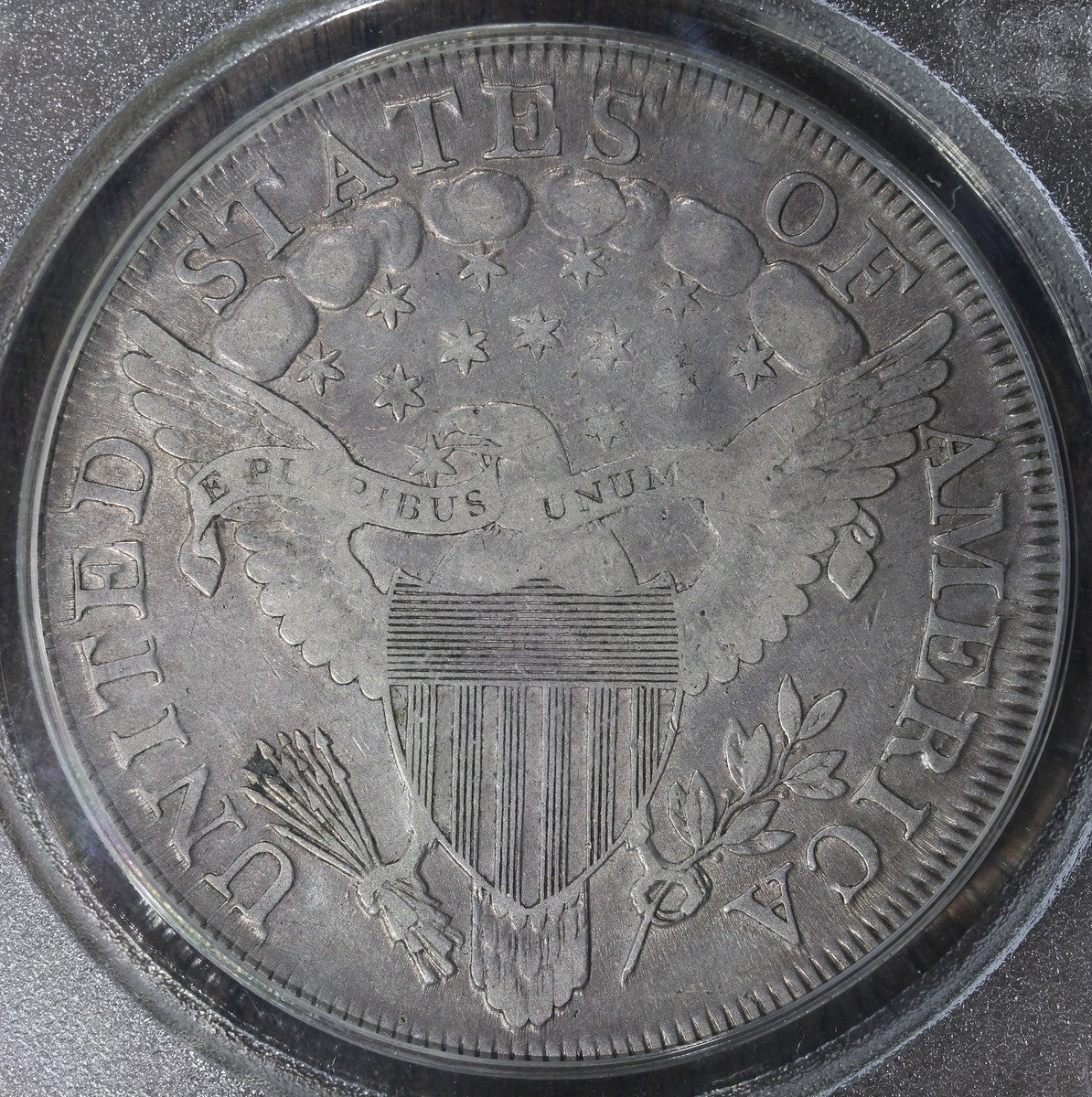 1799 (VF30) Draped Bust Silver Dollar $1 PCGS OGH - Early Dollar!