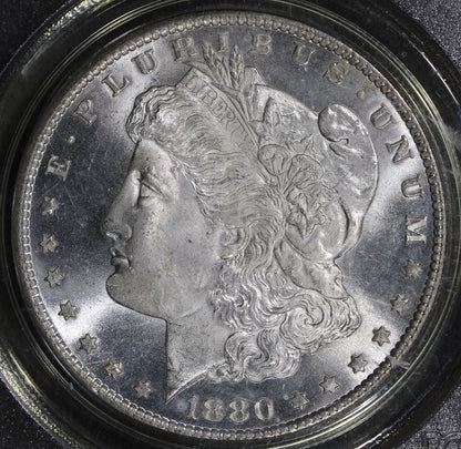 1880-S (MS67 CAC) Morgan Silver Dollar $1 PCGS OGH - Superb Gem