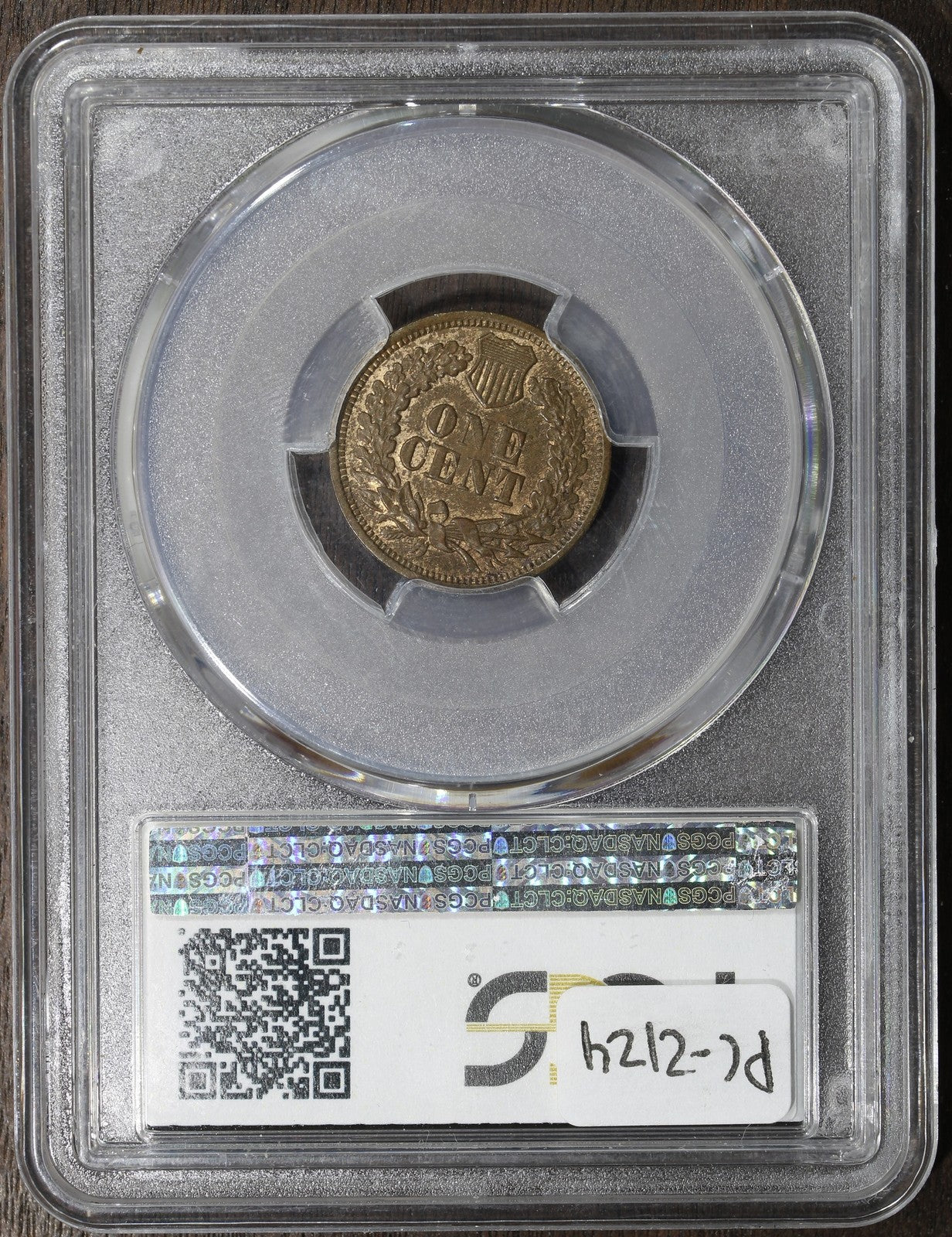 1870 (MS62BN CAC) Indian Head Cent 1C IHC PCGS