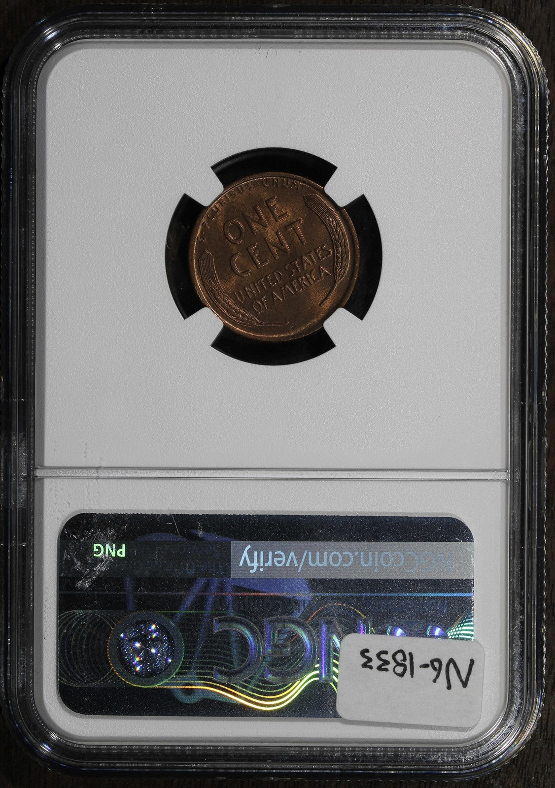 1911-D (MS65 RB) Lincoln Cent 1C NGC - Better Date Gem