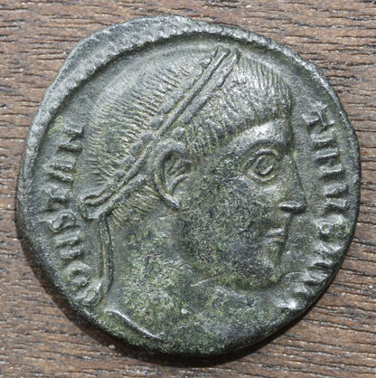 Constantine the Great Roman Empire Follis 307-337 Wreath Reverse