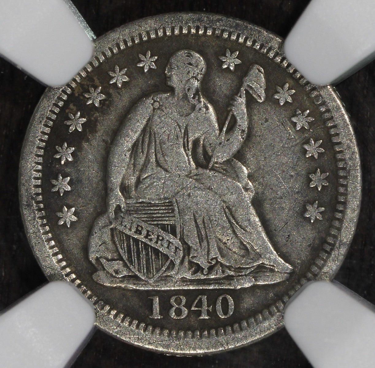 1840-O (VF20) Seated Liberty Half Dime H10C NGC - Better Date