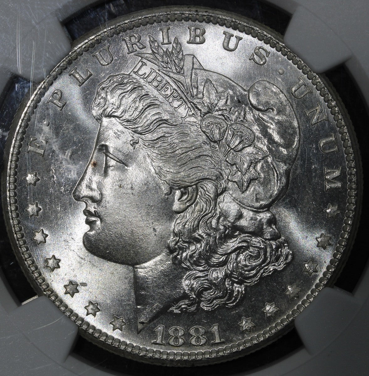 1881-S (MS66 CAC) Morgan Silver Dollar $1 NGC - Superb Gem