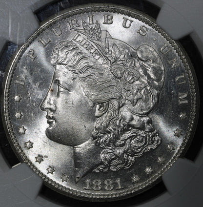1881-S (MS66 CAC) Morgan Silver Dollar $1 NGC - Superb Gem