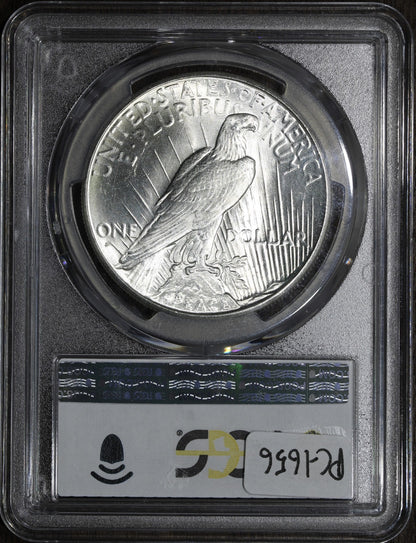 1926-S (MS64 CAC) Peace Silver Dollar $1 PCGS - Blazing Luster Better Date