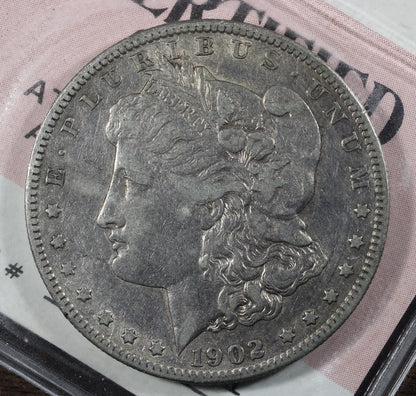 1902-S Morgan Silver Dollar $1 - ANACS Photocert VF35 - Photograde