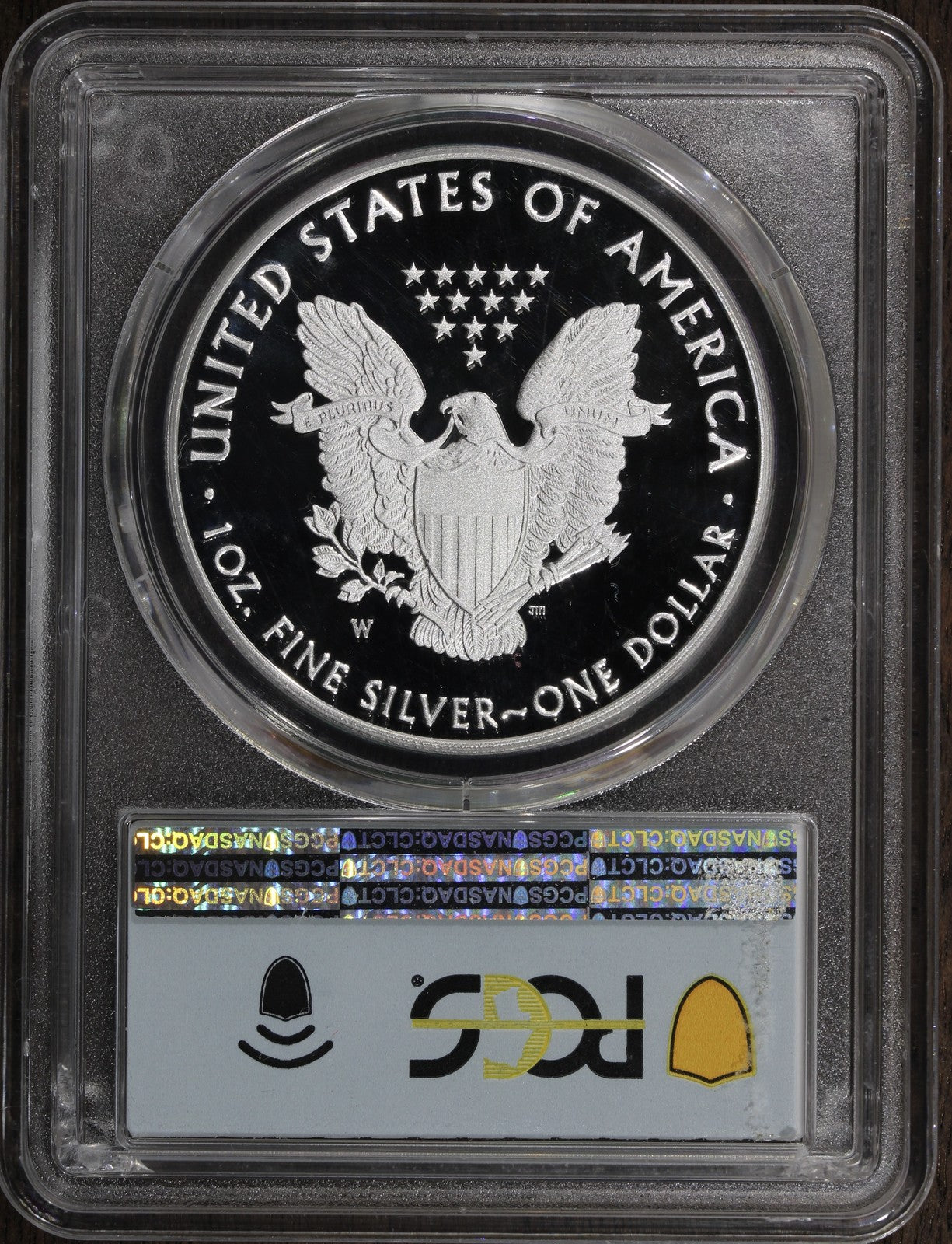 2020-W V75 (PR70 DCAM) Proof Silver Eagle PCGS First Day of Issue FDOI - WW2
