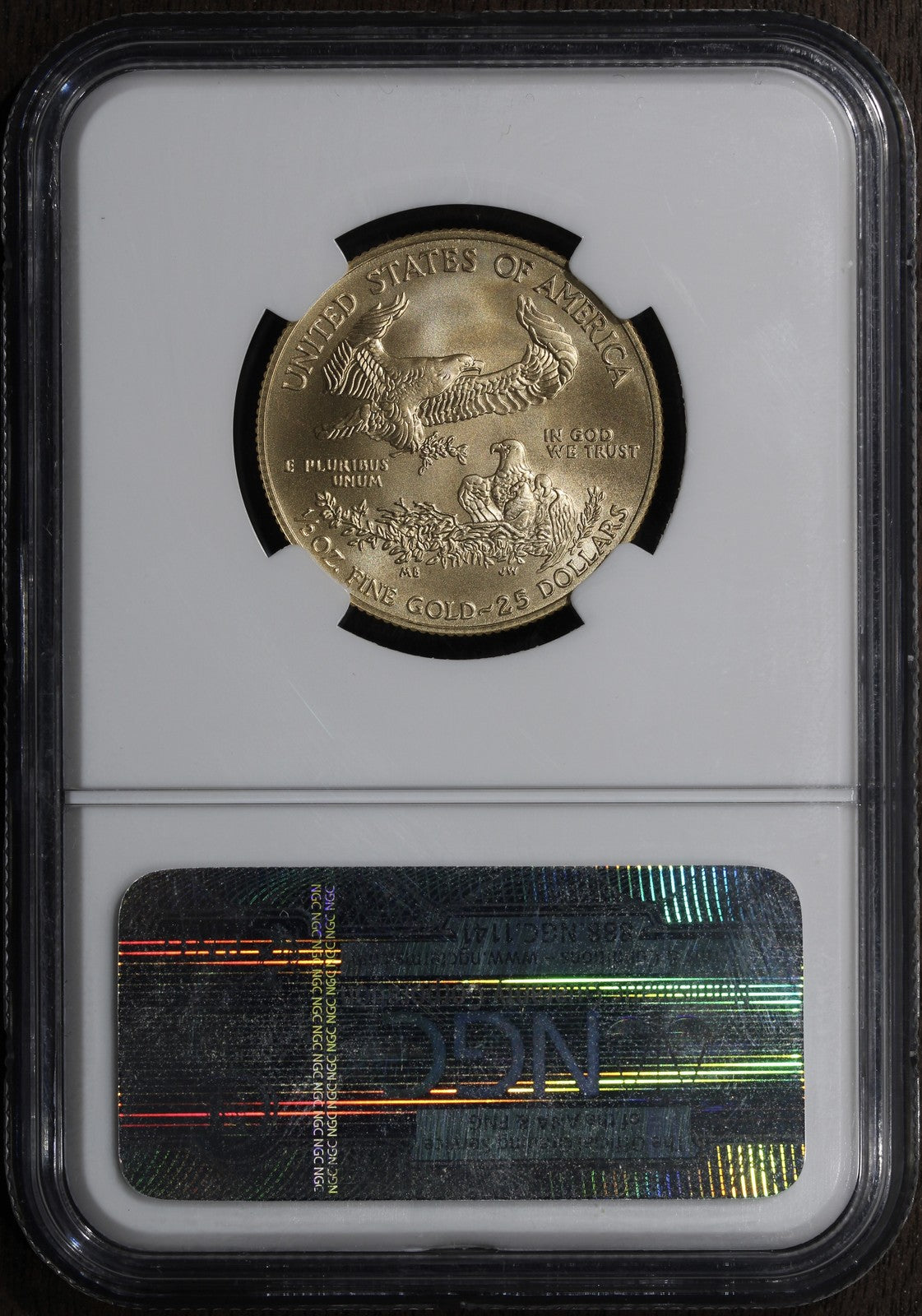 2009 (MS70) 1/2 oz American Gold Eagle G$25 AGE NGC - Early Releases