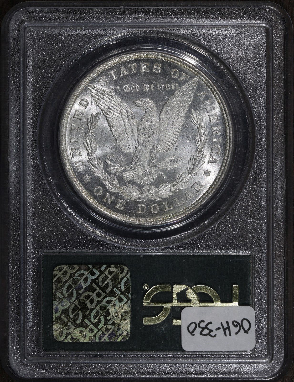 1878 (MS63 CAC) 8 Tail Feather Morgan Silver Dollar $1 PCGS OGH