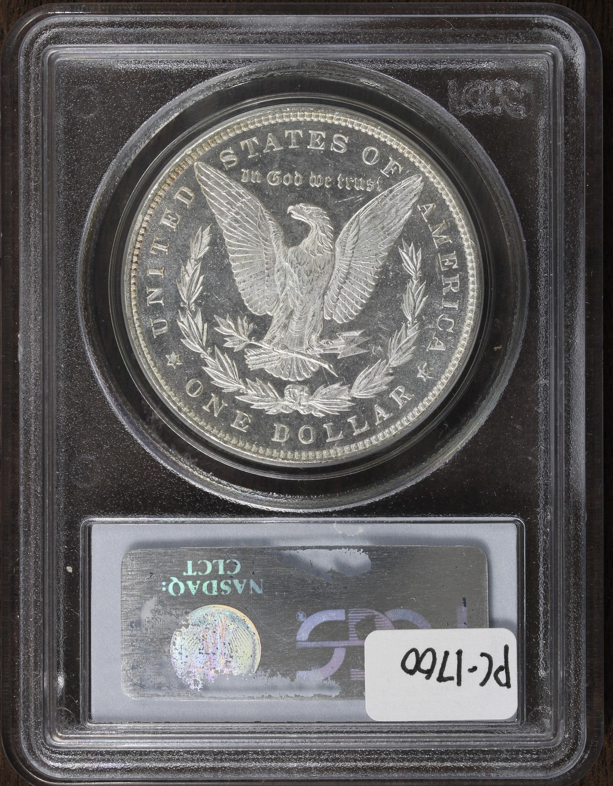 1885 (MS64 DMPL CAC) Morgan Silver Dollar $1 PCGS - Great Contrast