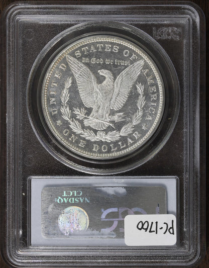 1885 (MS64 DMPL CAC) Morgan Silver Dollar $1 PCGS - Great Contrast