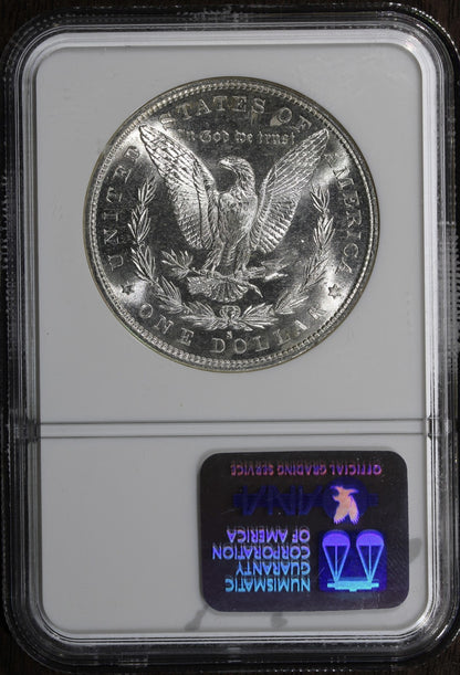 1882-S (MS65 CAC) Morgan Silver Dollar $1 NGC - Blast White Gem