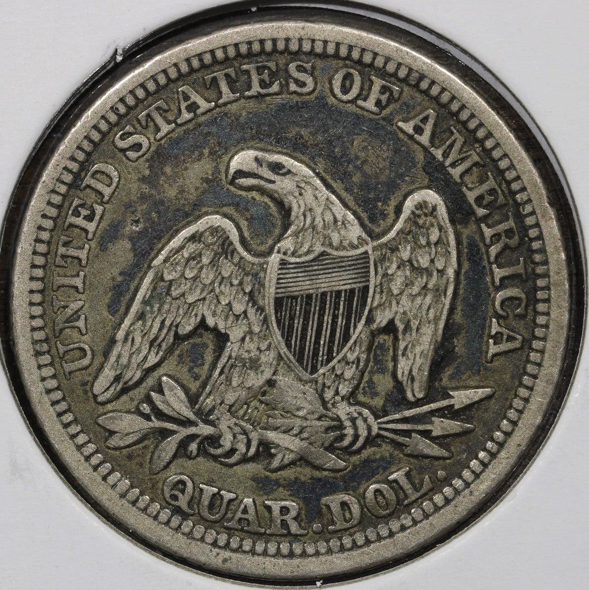 1857 Seated Liberty Quarter 25C - XF Extra Fine