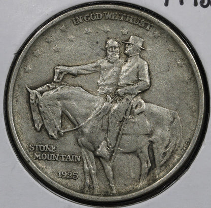 1925 Stone Mountain Commemorative Half Dollar 50C - AU About Uncirculated