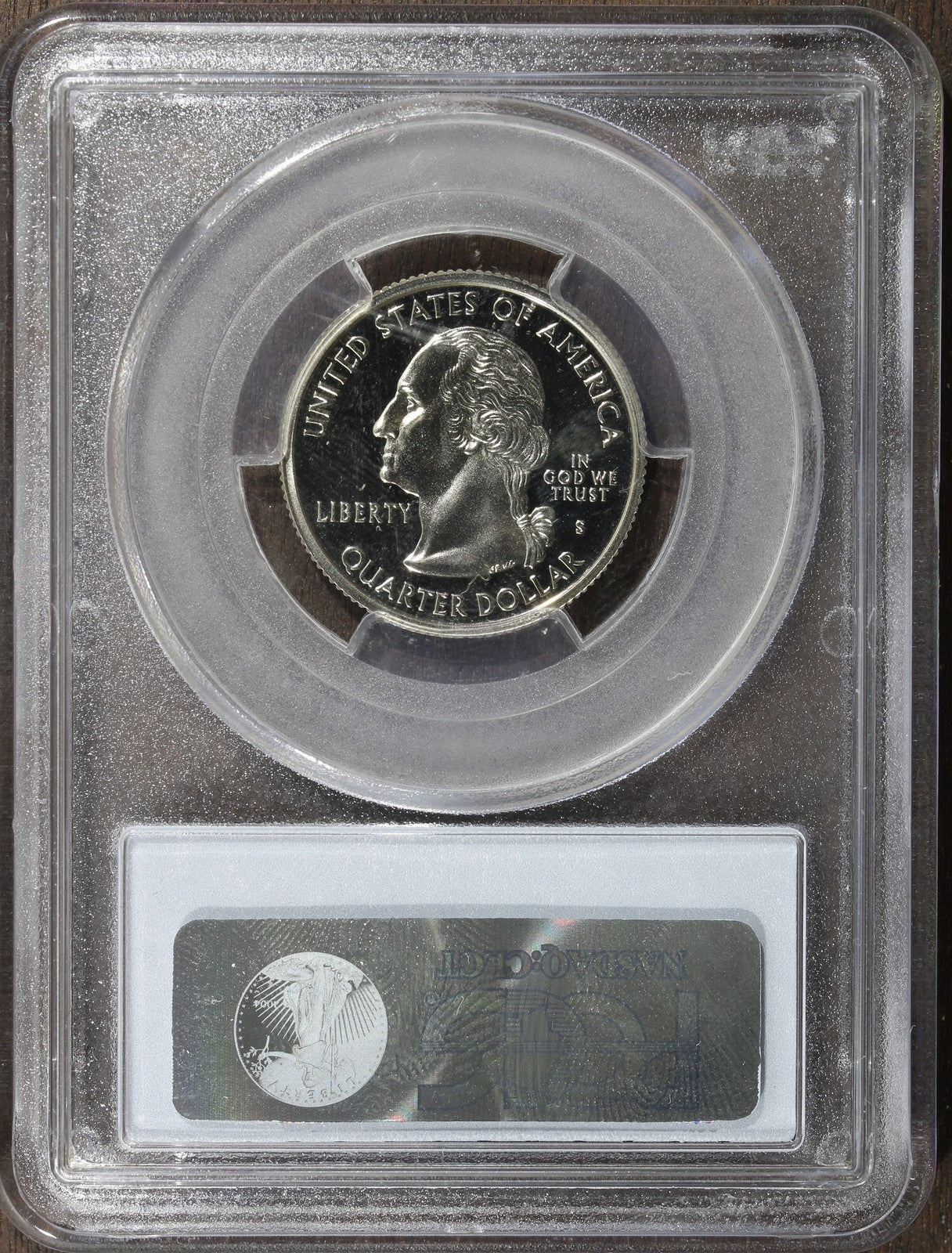 2002-S (PR70 DCAM) Proof Louisiana State Quarter 25C PCGS