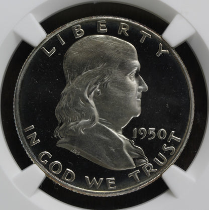 1950 (PF66 Cameo) Proof Franklin Half Dollar 50C NGC - Key Date!