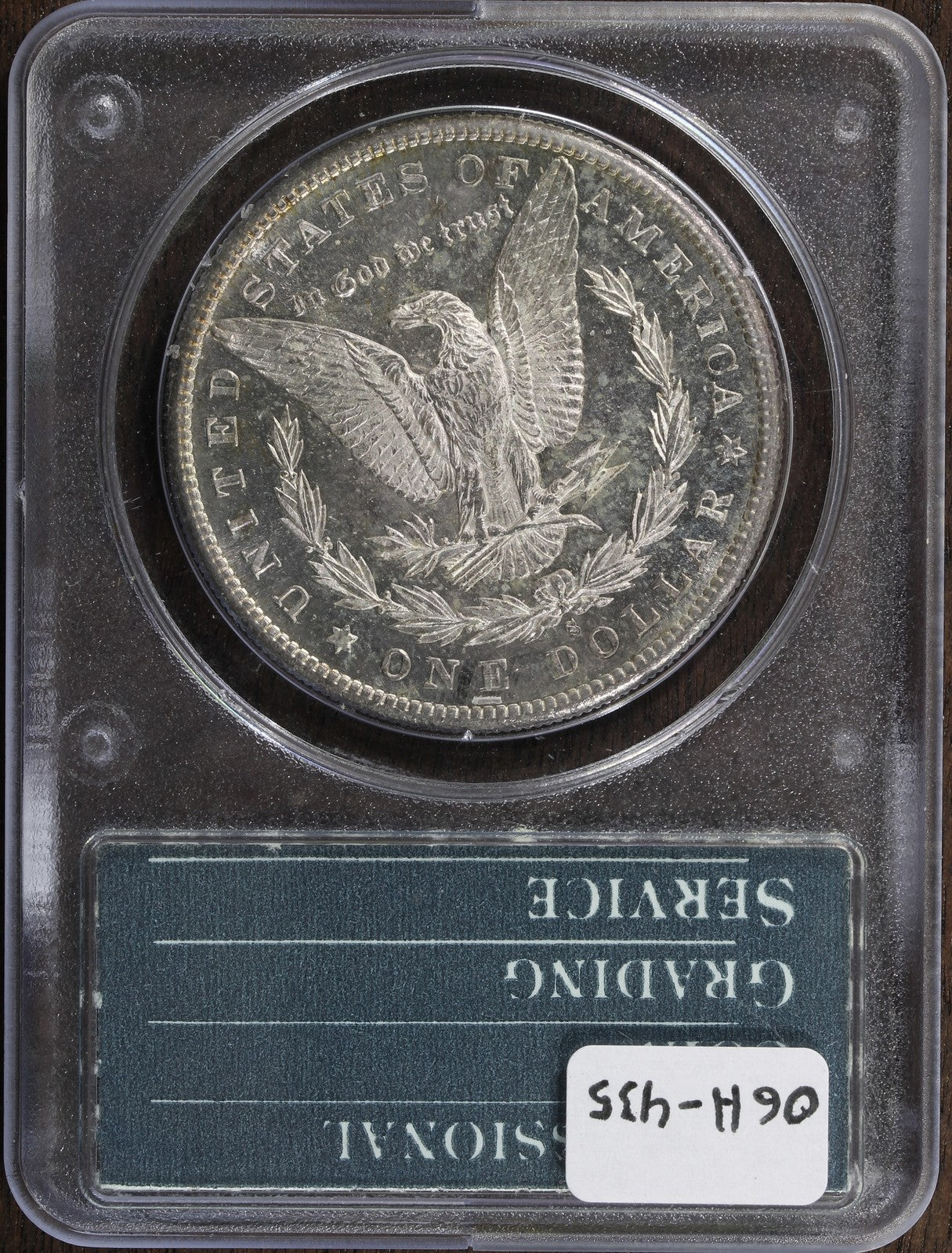 1880-S (MS62 DMPL CAC) Morgan Silver Dollar $1 PCGS Rattler - Deep Mirrors