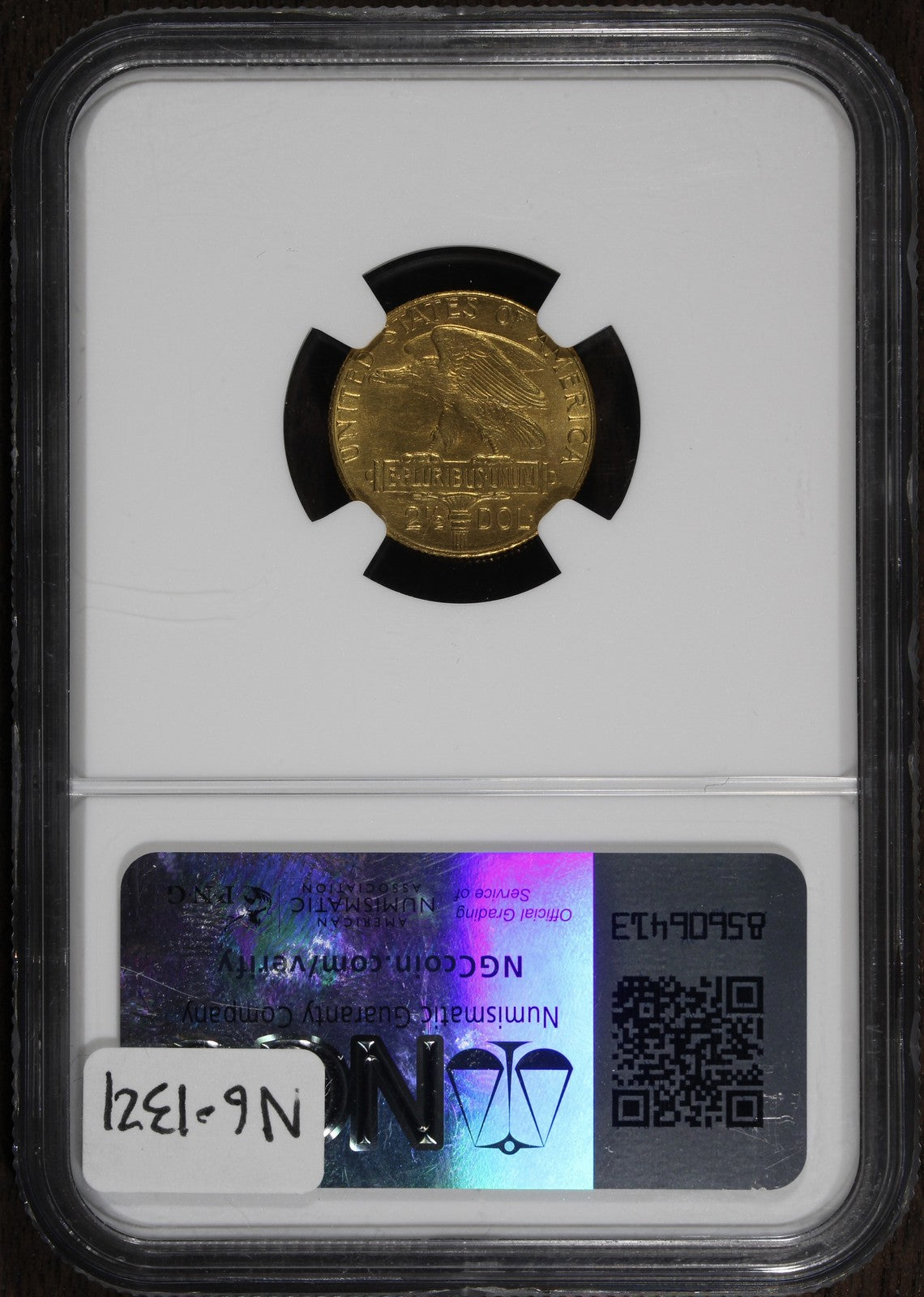 1915-S (MS64 CAC) Panama Pacific Commemorative Quarter Eagle $2.50 NGC