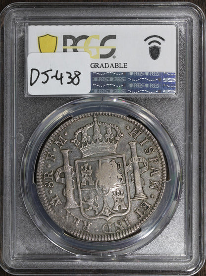 1794 (XF Detail) Great Britain England Bank Dollar $1 C/M Mexico 8 Reales PCGS