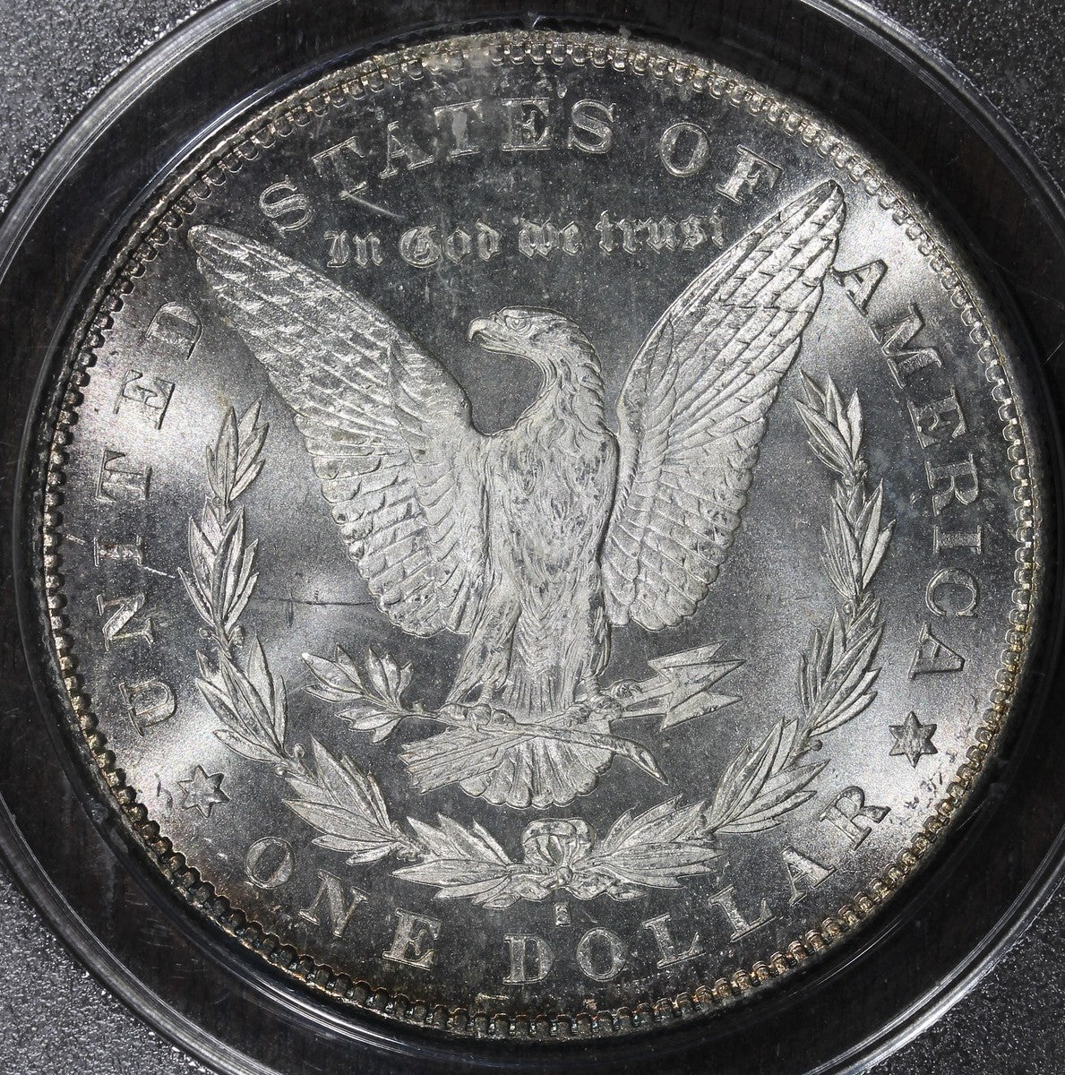 1878-S (MS64) Morgan Silver Dollar $1 PCGS OGH RATTLER - Undergraded