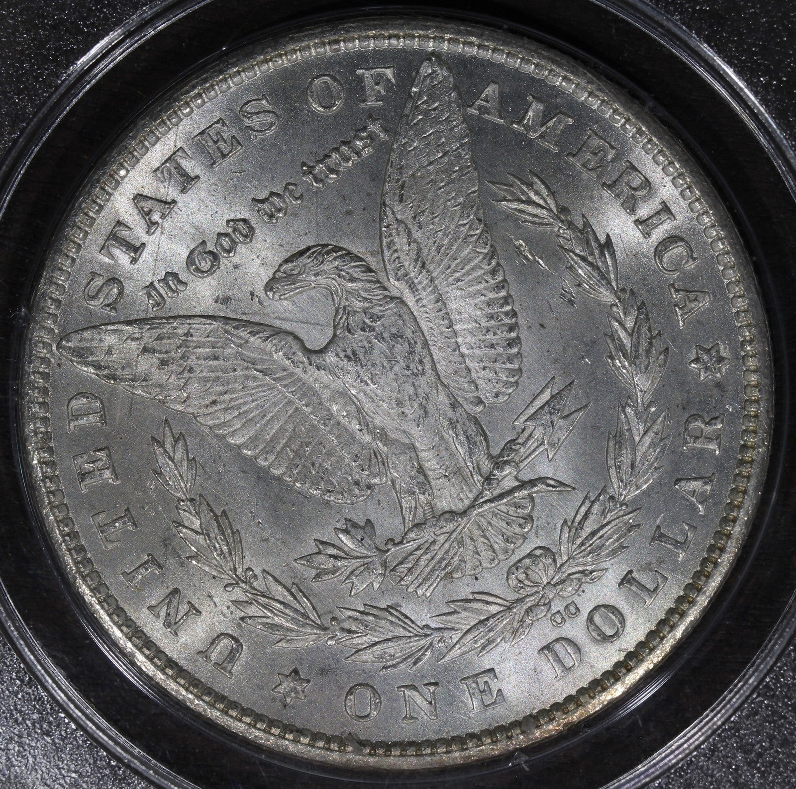 1880-CC (MS64) Morgan Silver Dollar $1 PCGS Rattler - Beautiful