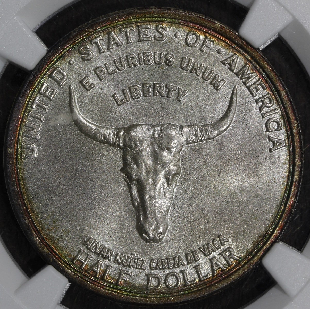 1935 (MS67) Spanish Trail Commemorative Half Dollar 50C NGC - Flashy Coin
