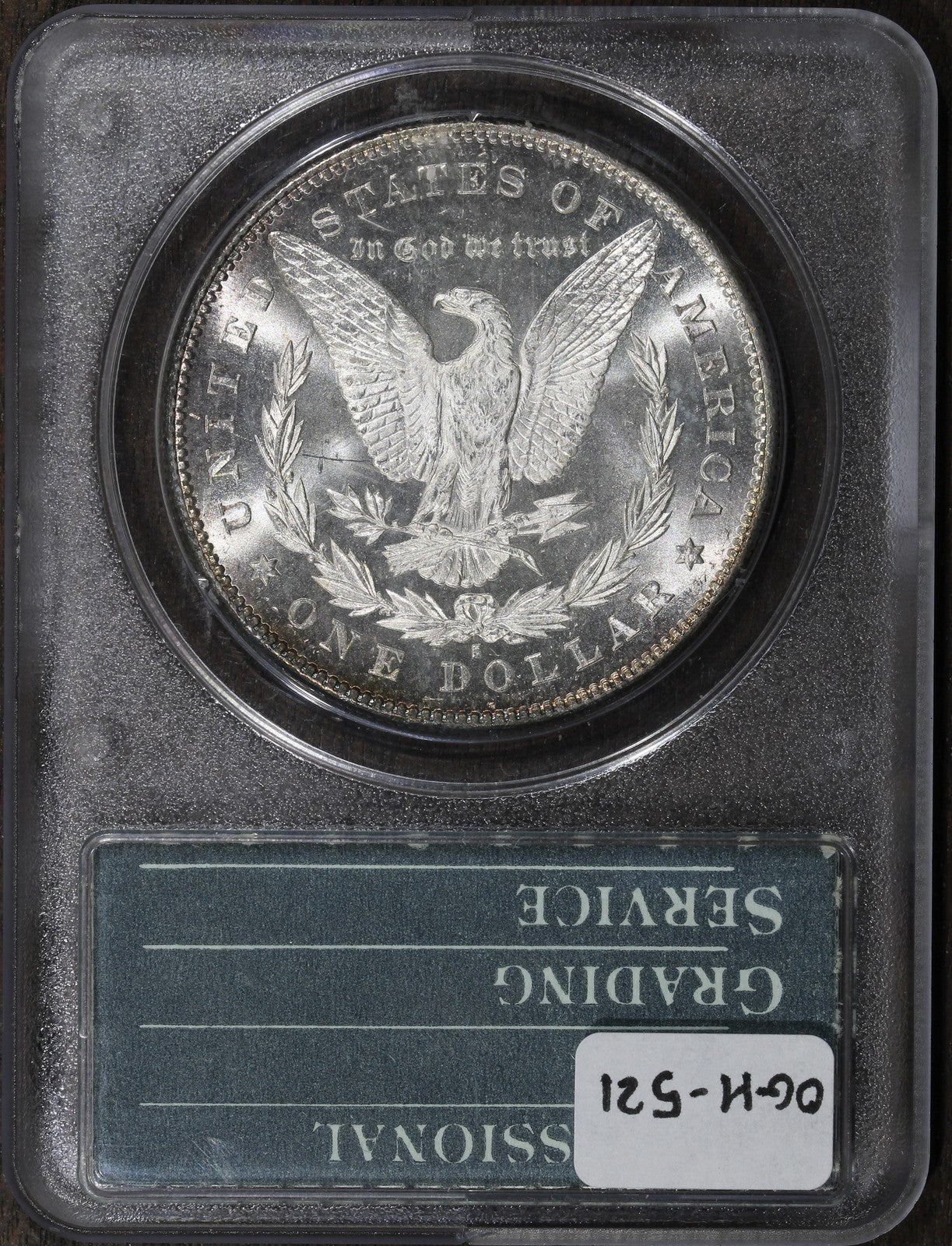 1878-S (MS64) Morgan Silver Dollar $1 PCGS OGH RATTLER - Undergraded