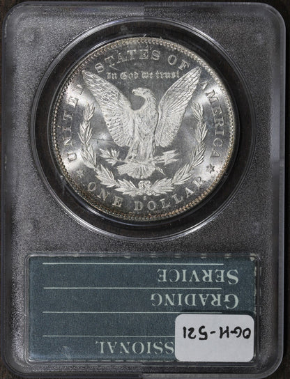 1878-S (MS64) Morgan Silver Dollar $1 PCGS OGH RATTLER - Undergraded