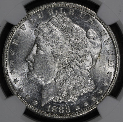 1883-S (AU58) Morgan Silver Dollar $1 NGC - Key Date Conditional Rarity