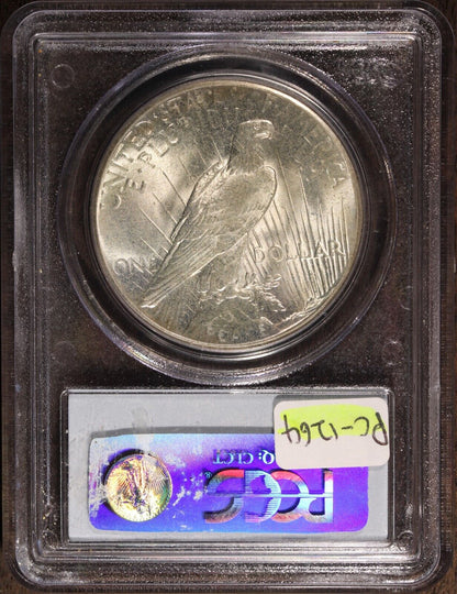 1928 (MS63) Peace Silver Dollar $1 PCGS - KEY DATE 1928-P