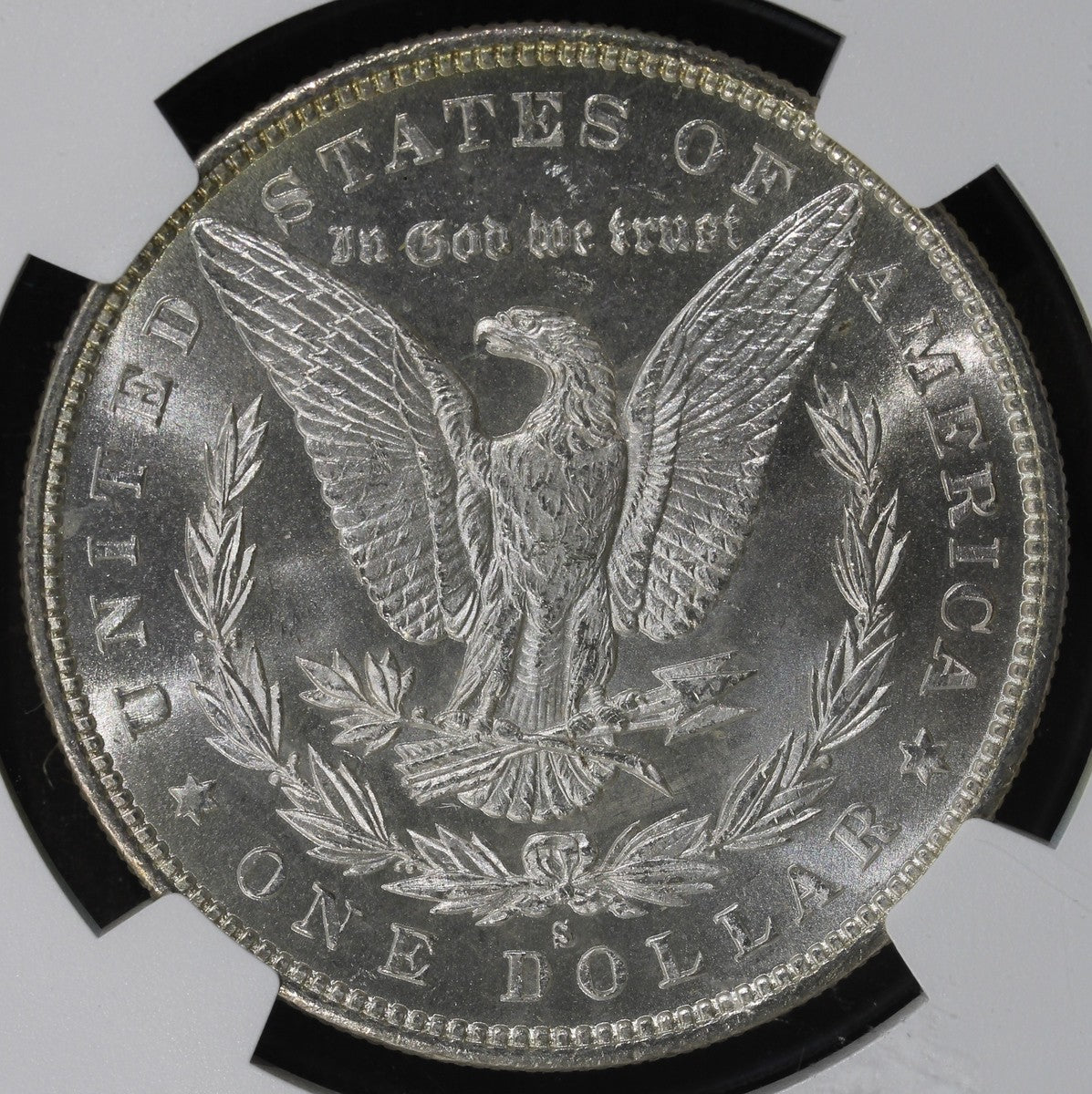1879-S (MS66* STAR CAC) Morgan Silver Dollar $1 NGC - DMPL Obverse