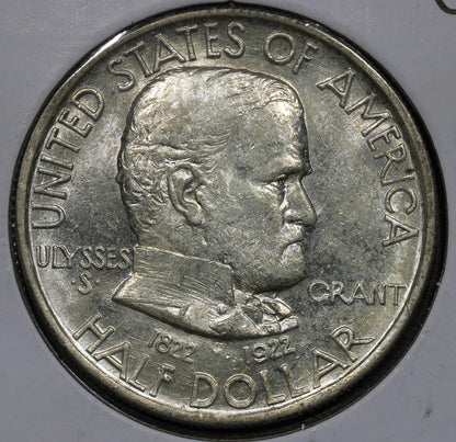 1922 Grant Commemorative Half Dollar 50C BU Uncirculated