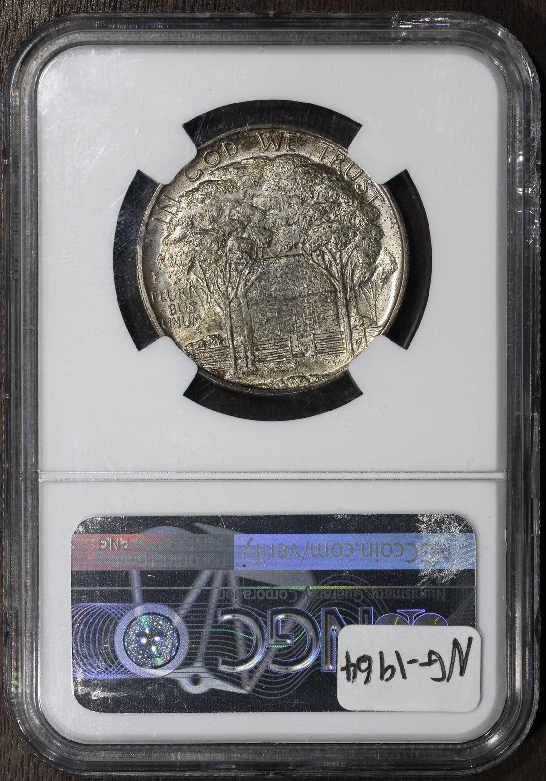1922 (MS67) Grant Commemorative Silver Half Dollar 50C NGC - WITH STAR