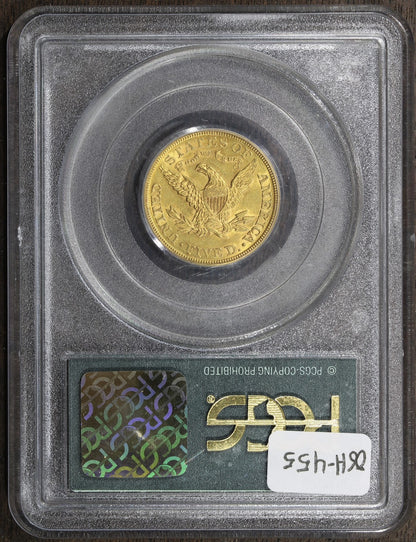 1905 (AU58 CAC) Liberty Head Gold Half Eagle $5 PCGS OGH