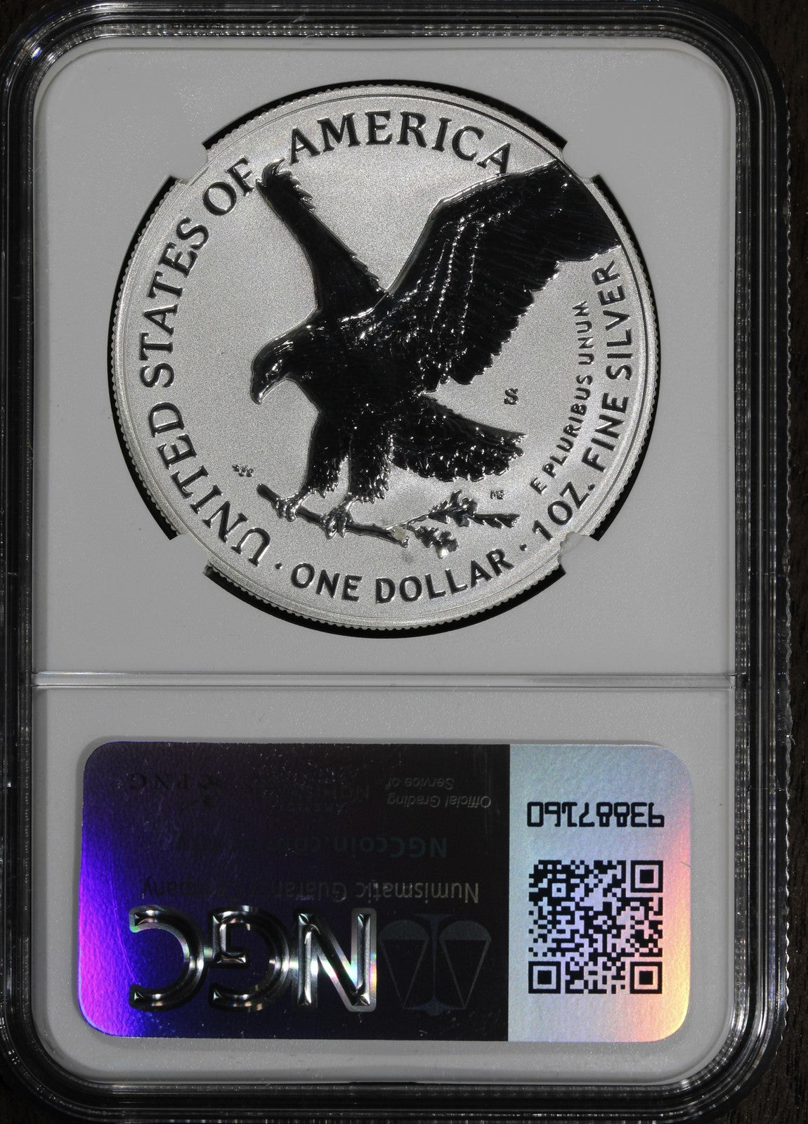 2021 (PF70) 1 oz Reverse Proof Type 1 and 2 American Silver Eagle  Set $1 NGC