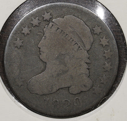 1820 Capped Bust Dime 10C - G Good