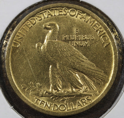 1907 Indian Head Gold Eagle $10 AU First Year No Motto